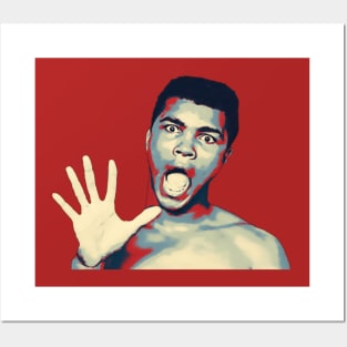 Five finger muhammad ali Posters and Art